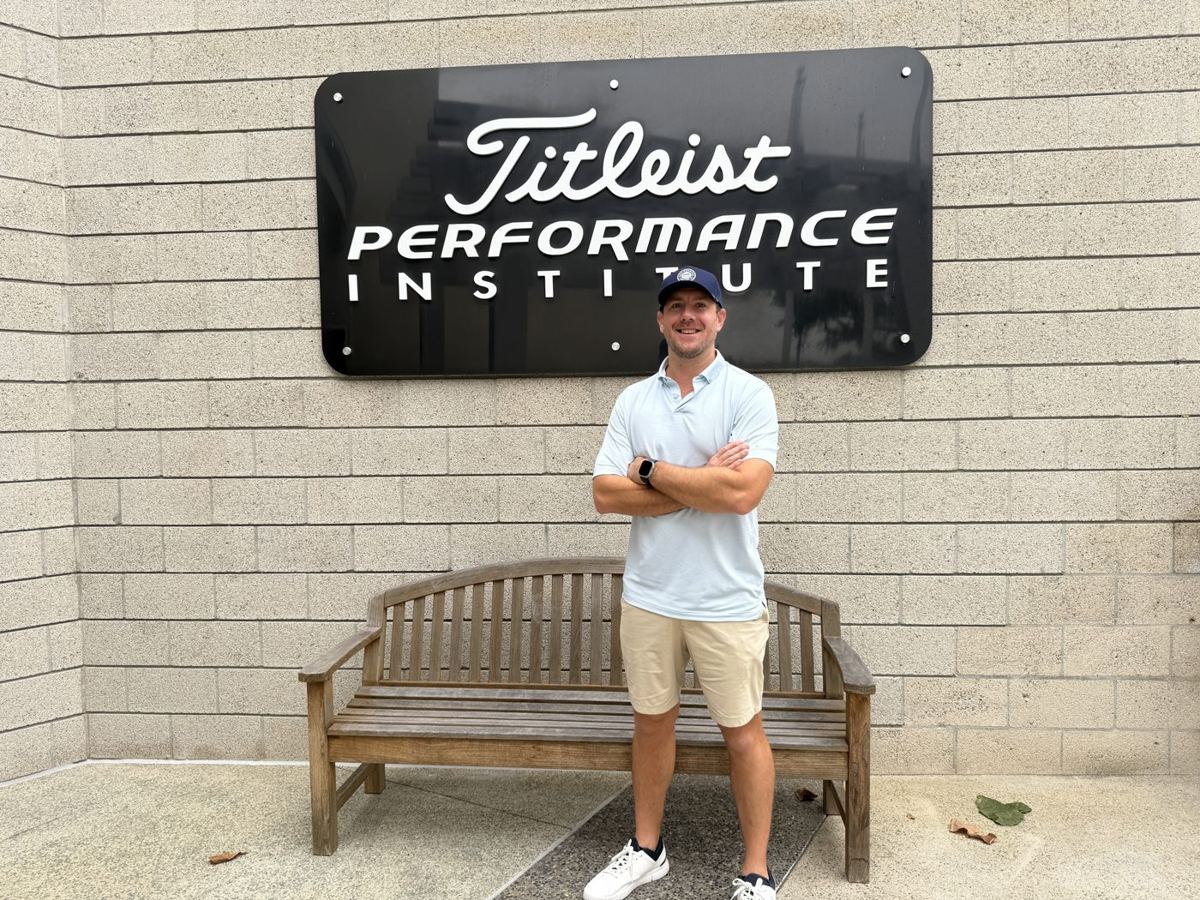 Shaun Diachkoff at the Titleist Performance Institute